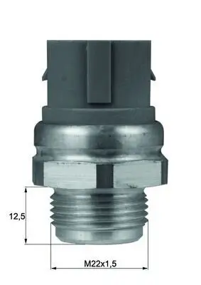 Temperaturschalter, Kühlerlüfter MAHLE TSW 49D
