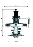 Thermostat, Kühlmittel MAHLE TX 22 84D