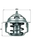 Thermostat, Kühlmittel MAHLE TX 64 88