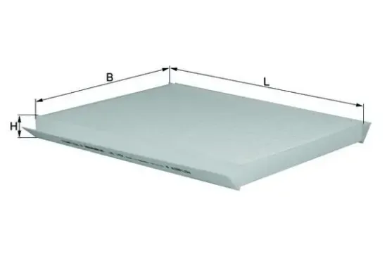 Filter, Innenraumluft MAHLE LA 142 Bild Filter, Innenraumluft MAHLE LA 142