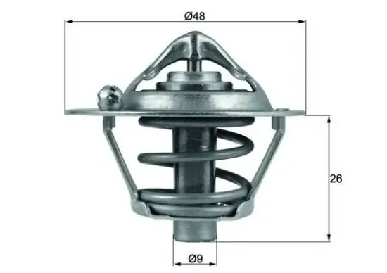 Thermostat, Kühlmittel MAHLE TX 108 82D Bild Thermostat, Kühlmittel MAHLE TX 108 82D