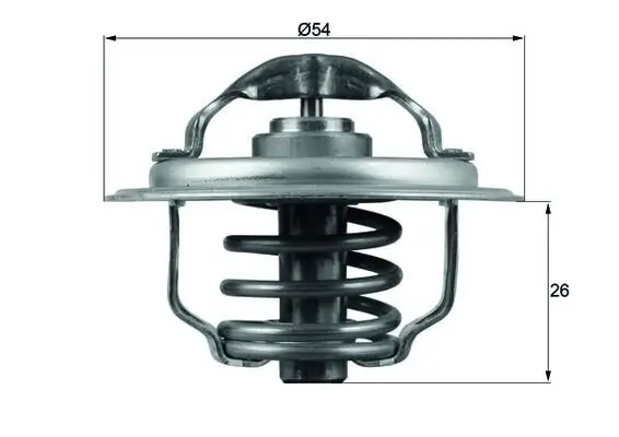 Thermostat, Kühlmittel MAHLE TX 111 87D