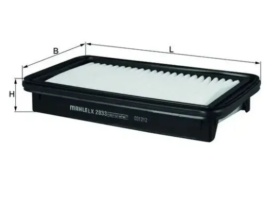 Luftfilter MAHLE LX 2833 Bild Luftfilter MAHLE LX 2833
