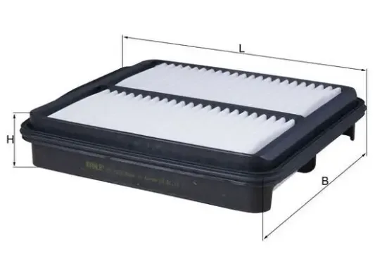 Luftfilter MAHLE LX 3159 Bild Luftfilter MAHLE LX 3159