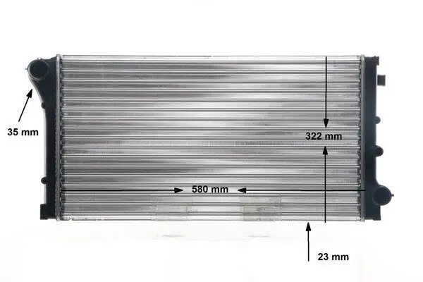 Kühler, Motorkühlung MAHLE CR 1452 000S Bild Kühler, Motorkühlung MAHLE CR 1452 000S