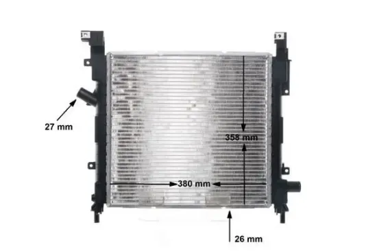 Kühler, Motorkühlung MAHLE CR 1350 000S Bild Kühler, Motorkühlung MAHLE CR 1350 000S