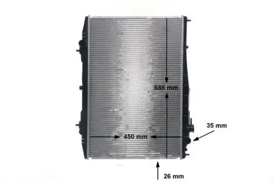 Kühler, Motorkühlung MAHLE CR 1963 000S Bild Kühler, Motorkühlung MAHLE CR 1963 000S