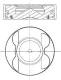 Kolben für Zylinder 4-6 MAHLE 001 PI 00107 000