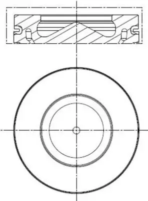 Kolben MAHLE 081 PI 00113 000