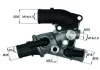Thermostat, Kühlmittel MAHLE TI 111 80D Bild Thermostat, Kühlmittel MAHLE TI 111 80D