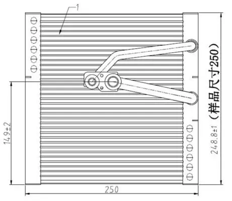 Verdampfer, Klimaanlage MAHLE AE 144 000S Bild Verdampfer, Klimaanlage MAHLE AE 144 000S