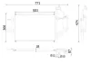 Kondensator, Klimaanlage MAHLE AC 409 000P