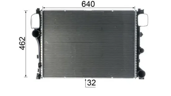 Kühler, Motorkühlung MAHLE CR 860 000P Bild Kühler, Motorkühlung MAHLE CR 860 000P