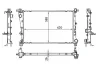 Kühler, Motorkühlung MAHLE CR 1664 000S