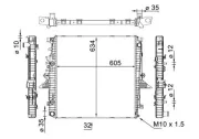 Kühler, Motorkühlung MAHLE CR 1905 000S