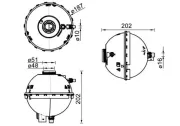 Ausgleichsbehälter, Kühlmittel MAHLE CRT 211 000S