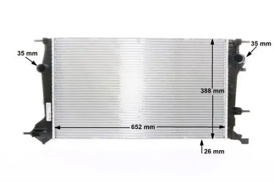 Kühler, Motorkühlung MAHLE CR 21 000S Bild Kühler, Motorkühlung MAHLE CR 21 000S