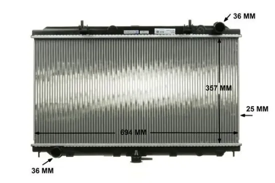 Kühler, Motorkühlung MAHLE CR 138 000S Bild Kühler, Motorkühlung MAHLE CR 138 000S