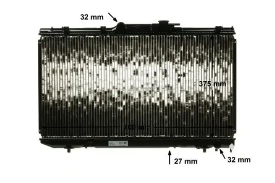 Kühler, Motorkühlung MAHLE CR 198 000S Bild Kühler, Motorkühlung MAHLE CR 198 000S