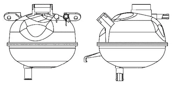 Ausgleichsbehälter, Kühlmittel MAHLE CRT 7 000S