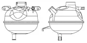 Ausgleichsbehälter, Kühlmittel MAHLE CRT 7 000S