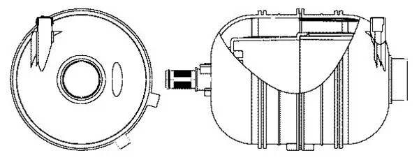 Ausgleichsbehälter, Kühlmittel MAHLE CRT 10 000S