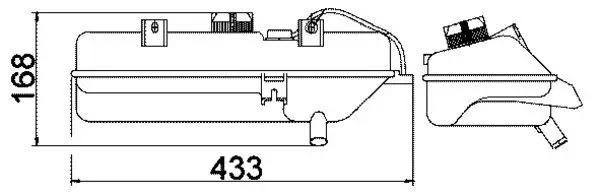 Ausgleichsbehälter, Kühlmittel MAHLE CRT 16 000S