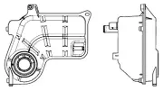 Ausgleichsbehälter, Kühlmittel MAHLE CRT 26 000S