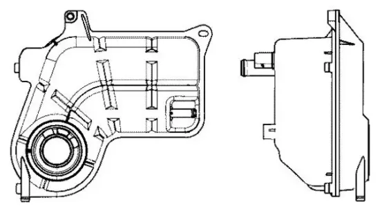 Ausgleichsbehälter, Kühlmittel MAHLE CRT 26 000S Bild Ausgleichsbehälter, Kühlmittel MAHLE CRT 26 000S