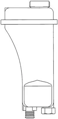 Ausgleichsbehälter, Kühlmittel MAHLE CRT 51 000S