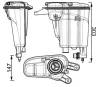 Ausgleichsbehälter, Kühlmittel MAHLE CRT 95 000S