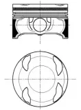 Kolben MAHLE 028 PI 00167 000