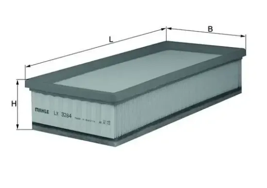 Luftfilter MAHLE LX 3284 Bild Luftfilter MAHLE LX 3284