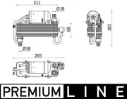 Kondensator, Klimaanlage MAHLE AC 960 000P