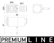 Expansionsventil, Klimaanlage MAHLE AVE 140 000P