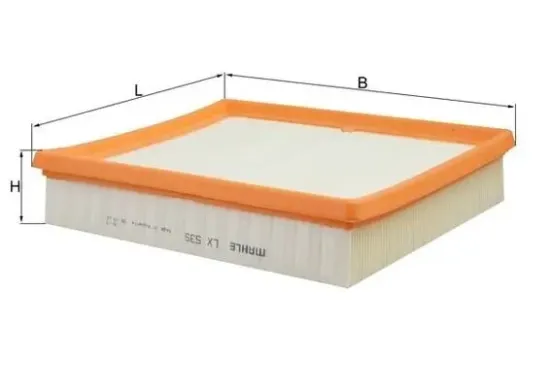 Luftfilter MAHLE LX 539 Bild Luftfilter MAHLE LX 539