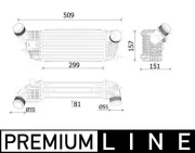 Ladeluftkühler MAHLE CI 613 000P