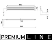 Ölkühler, Lenkung MAHLE CLC 97 000P