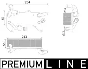 Ölkühler, Automatikgetriebe MAHLE CLC 139 000P