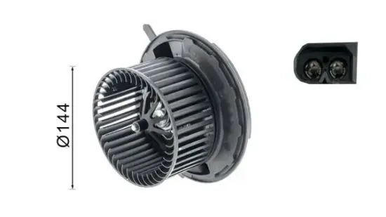 Innenraumgebläse 12 V MAHLE AB 219 000S Bild Innenraumgebläse 12 V MAHLE AB 219 000S