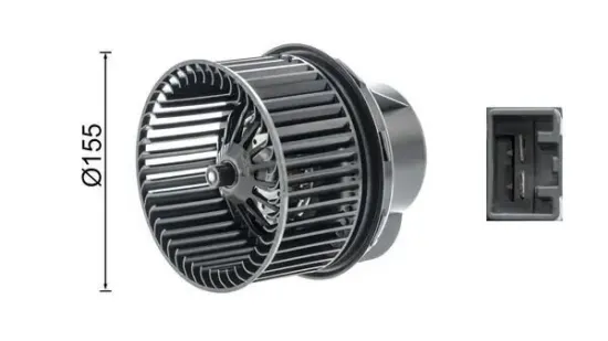 Innenraumgebläse 12 V MAHLE AB 246 000P Bild Innenraumgebläse 12 V MAHLE AB 246 000P