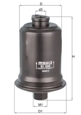 Kraftstofffilter MAHLE KL 508