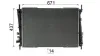 Kühler, Motorkühlung MAHLE CR 1607 000P Bild Kühler, Motorkühlung MAHLE CR 1607 000P