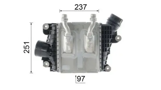 Ladeluftkühler MAHLE CI 332 000P Bild Ladeluftkühler MAHLE CI 332 000P