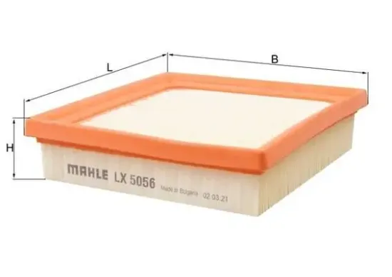 Luftfilter MAHLE LX 5056 Bild Luftfilter MAHLE LX 5056