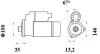Starter 12 V 3,3 kW MAHLE MS 999 Bild Starter 12 V 3,3 kW MAHLE MS 999