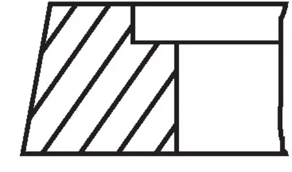 Kolbenringsatz MAHLE 503 03 N0
