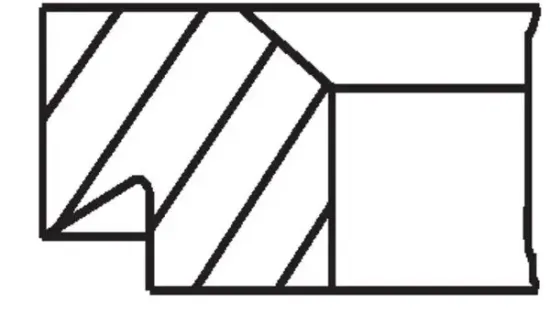 Kolbenringsatz MAHLE 503 59 N0 Bild Kolbenringsatz MAHLE 503 59 N0