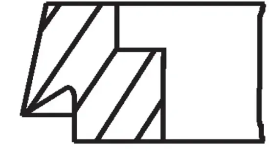 Kolbenringsatz MAHLE 503 18 N0 Bild Kolbenringsatz MAHLE 503 18 N0