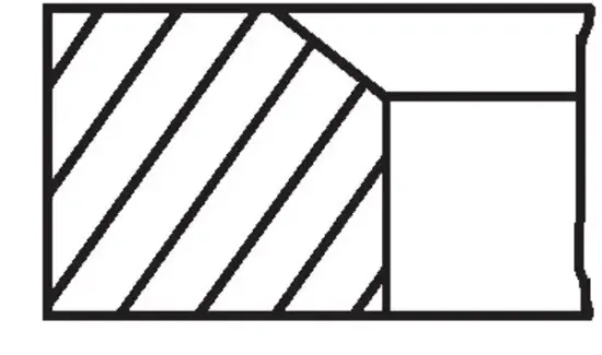 Kolbenringsatz MAHLE 007 30 N0 Bild Kolbenringsatz MAHLE 007 30 N0